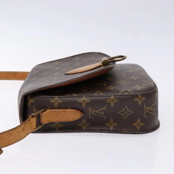 LOUIS VUITTON Monogram Saint Cloud GM Shoulder Bag M51242 LV Auth 135036 - Picture 6 of 16